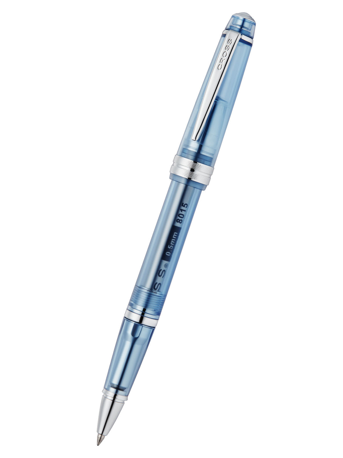 Bailey Light™ Translucent Navy-Blue Resin Rollerball Pen