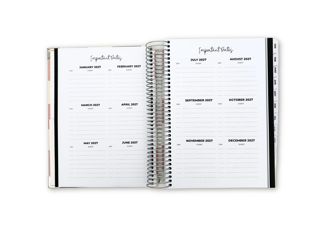 2027 Strawberry Fields Daily Planner