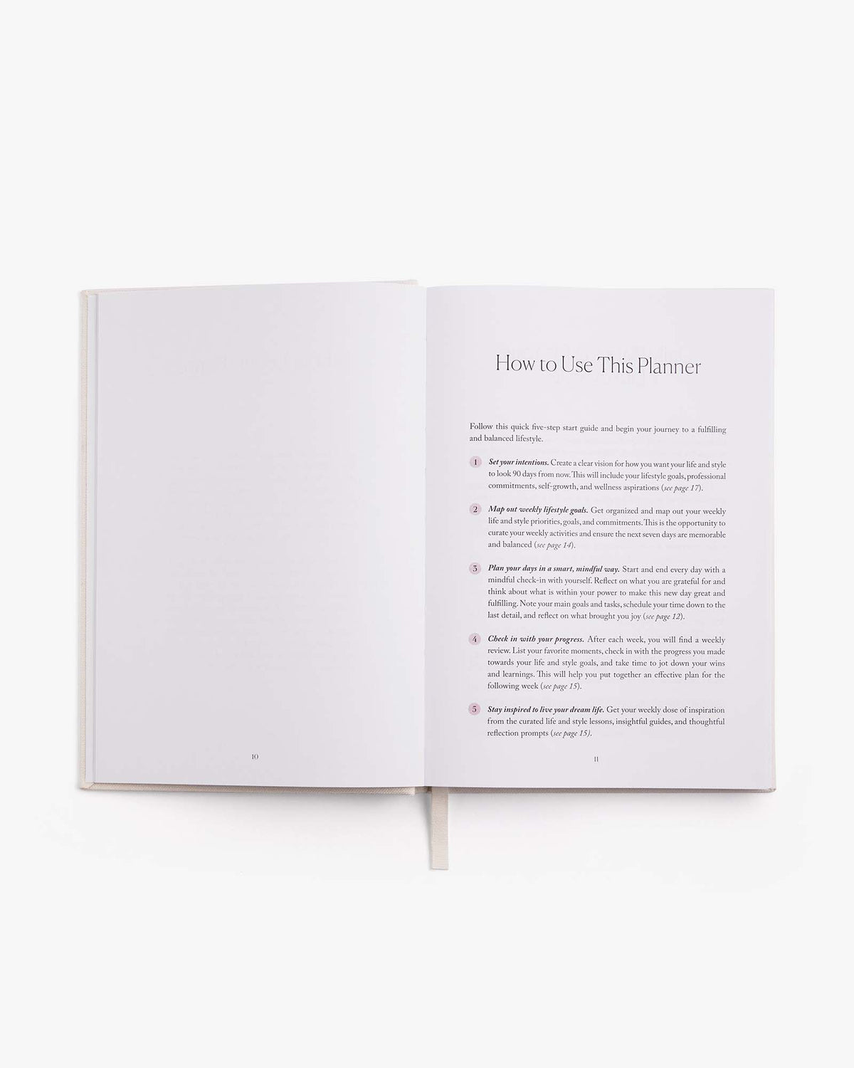 LIFE&Style Planner - Off-White