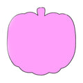 SHAPES ETC. Sticky Shape Notepad - Pretty in Pink-O-Ween Pumpkin