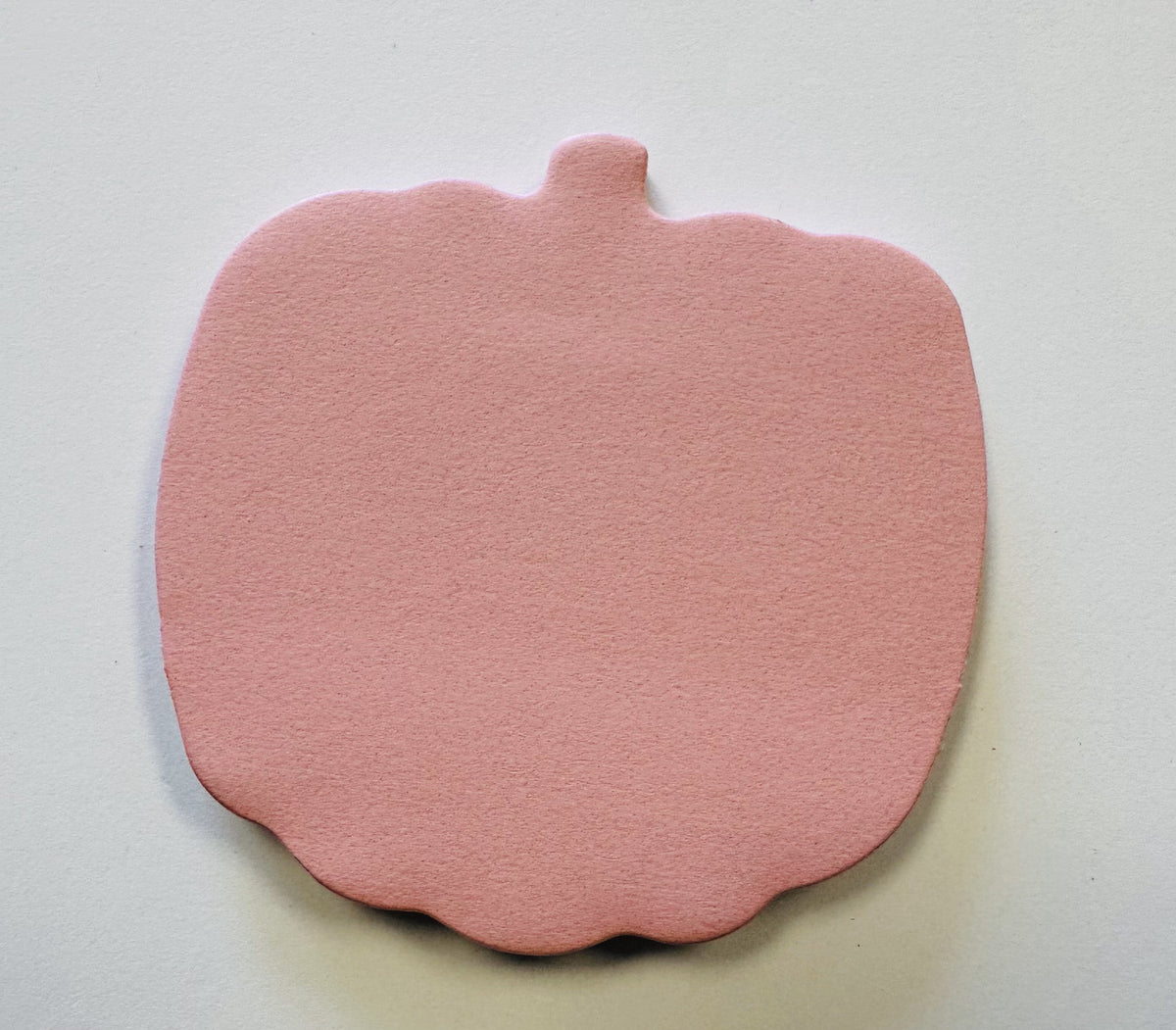 SHAPES ETC. Sticky Shape Notepad - Pretty in Pink-O-Ween Pumpkin